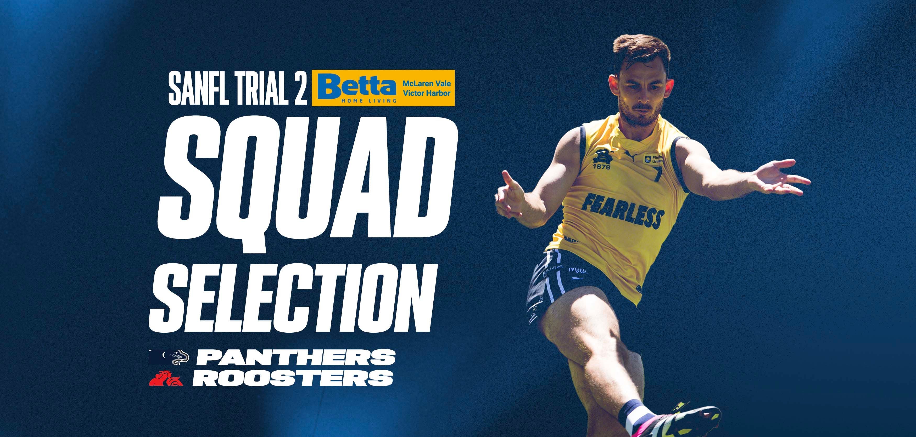 BETTA Squad Selection: T2 vs North BETTA Squad Selection: T2 vs North